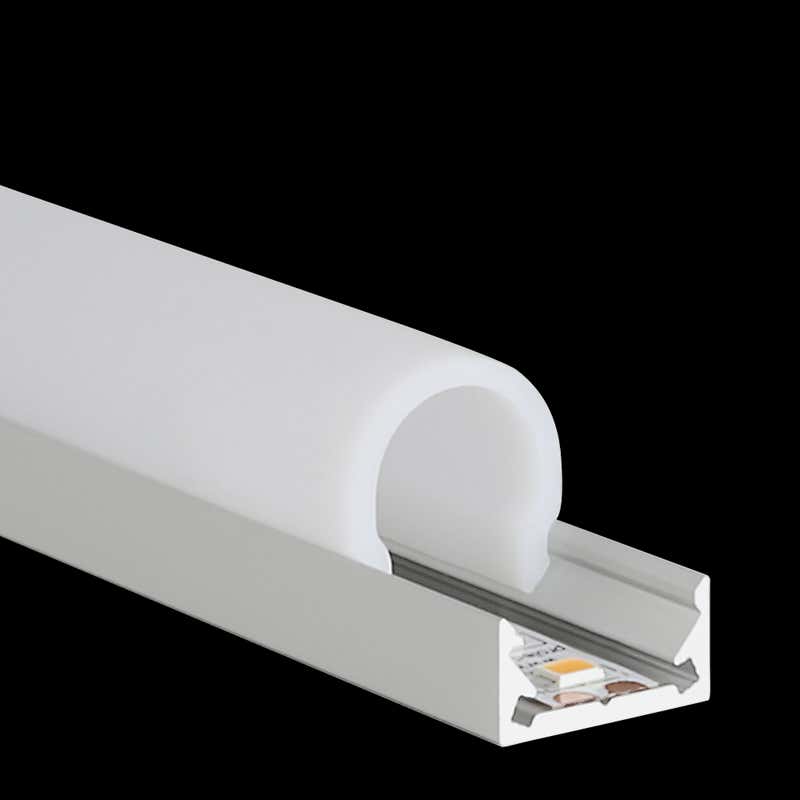 Aluminiumprofil S-Line Low, 2m Alu - PROLED | Bellalite Aluminiumprofil S-Line Low, 2m Alu - PROLED | Bellalite