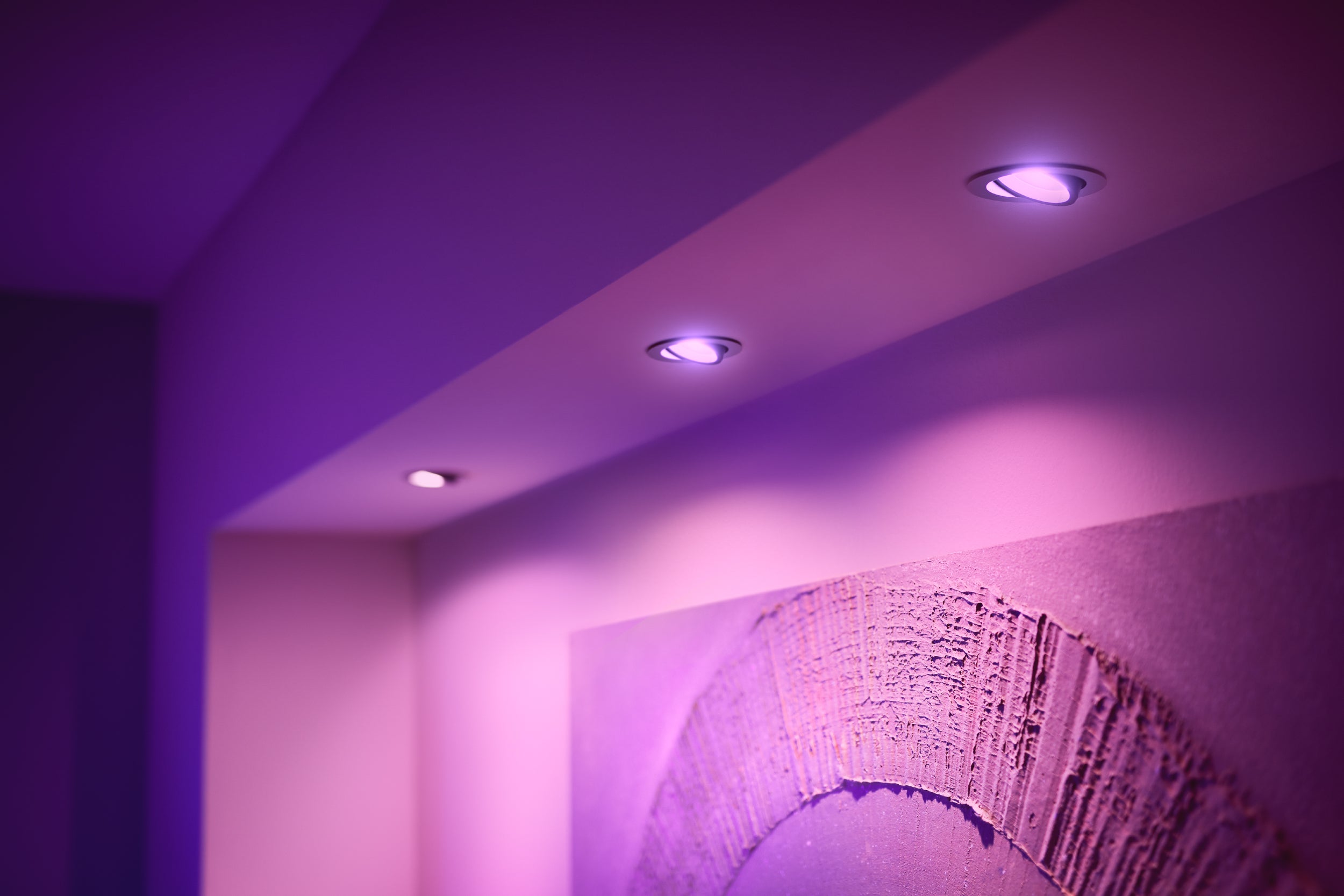 Philips Hue Centura Downlight White & Color 3-pack - Philips Hue | Bellalite