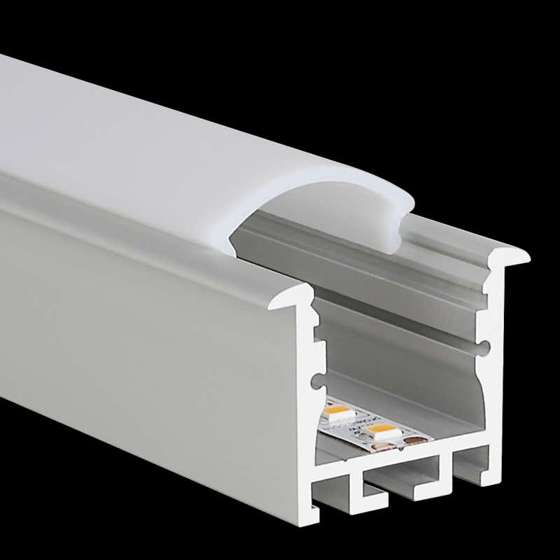 Aluminiumprofil M-Line Rec 24, 2m - PROLED | Bellalite Aluminiumprofil M-Line Rec 24, 2m - PROLED | Bellalite