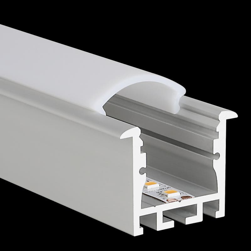 Aluminiumprofil M-Line Rec 24, 2m - PROLED | Bellalite Aluminiumprofil M-Line Rec 24, 2m - PROLED | Bellalite