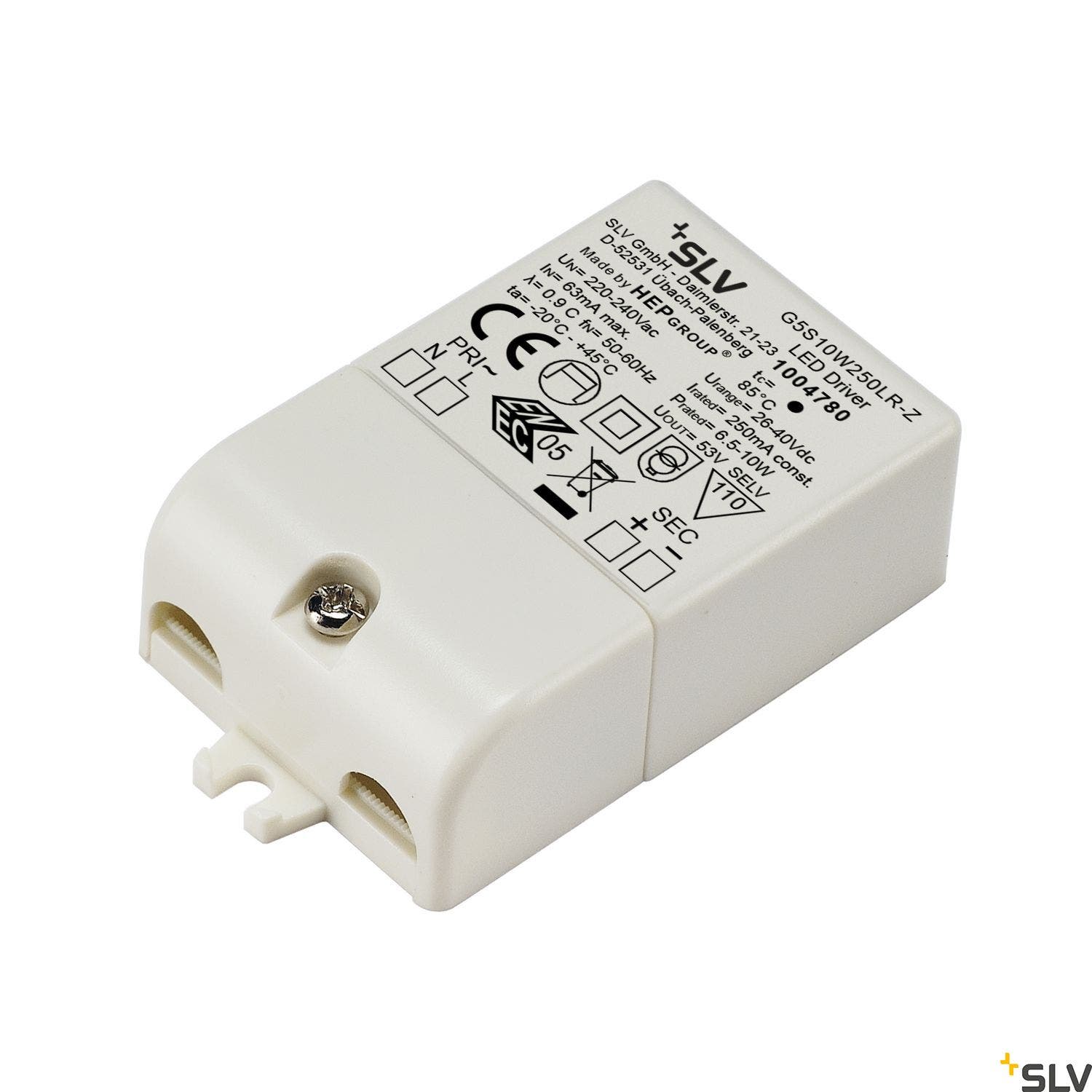 SLV Drivdon 10W 250mA - SLV | Bellalite SLV Drivdon 10W 250mA - SLV | Bellalite