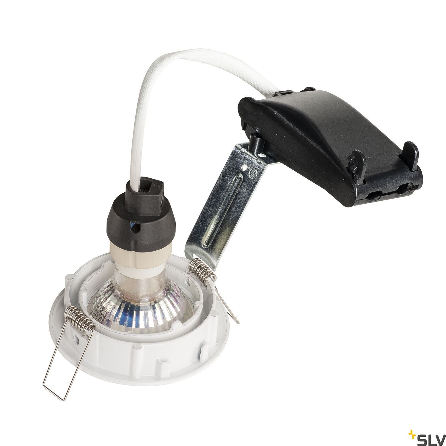 PIKA QPAR51, takinbyggnadsarmatur, svängbar, vit,  - SLV | Bellalite