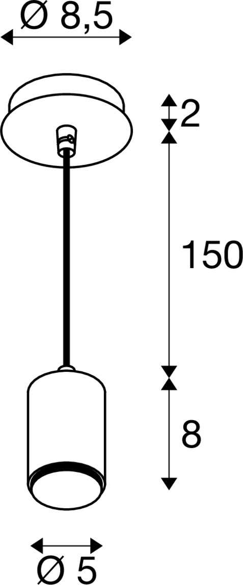 LALU®, pendant light, Mix&Match, 150cm, E27, max. 10W, Svart - SLV | Bellalite LALU®, pendant light, Mix&Match, 150cm, E27, max. 10W, Svart - SLV | Bellalite