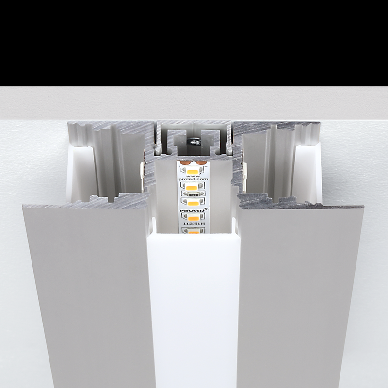 Aluminiumprofil M-Line 3W, 3m - PROLED | Bellalite