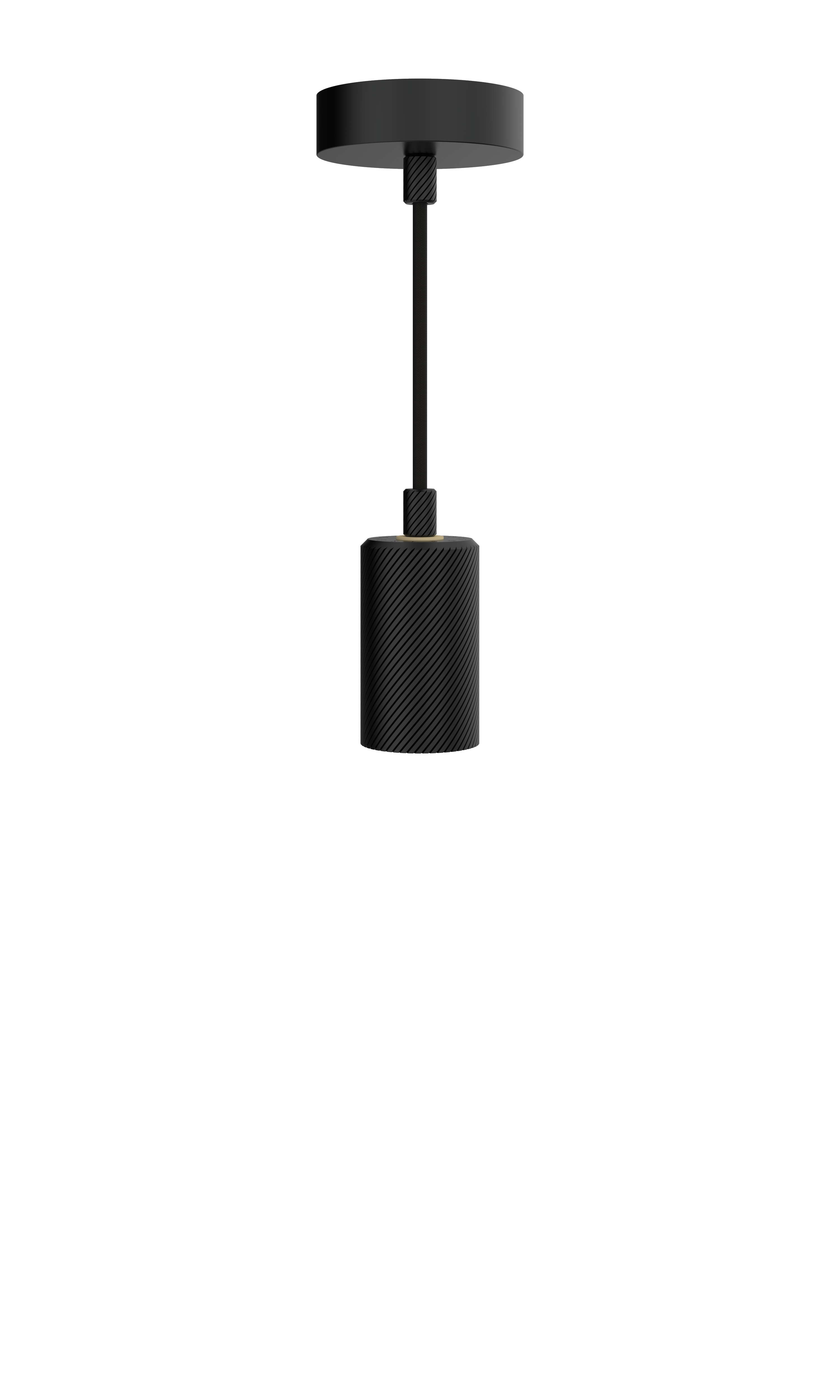 Segula Pendant Lamp ALIX Wave () 1m Svart - Segula | Bellalite