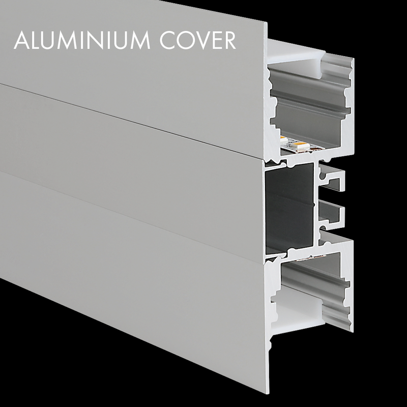 Aluminium Cover M-Line, 2m - PROLED | Bellalite