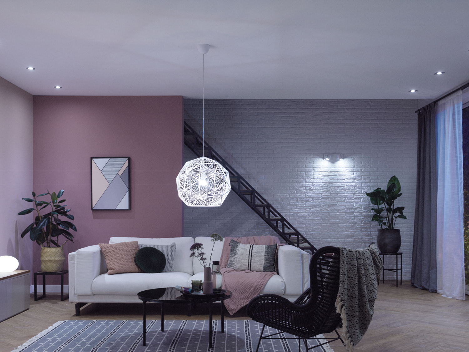 Philips Hue Startpaket 3x 8W White Ambience E27 1x Bridge + 1x Dimmer Switch - Philips Hue | Bellalite