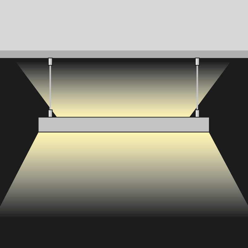 Aluminiumprofil M-Line H, 2m - PROLED | Bellalite Aluminiumprofil M-Line H, 2m - PROLED | Bellalite