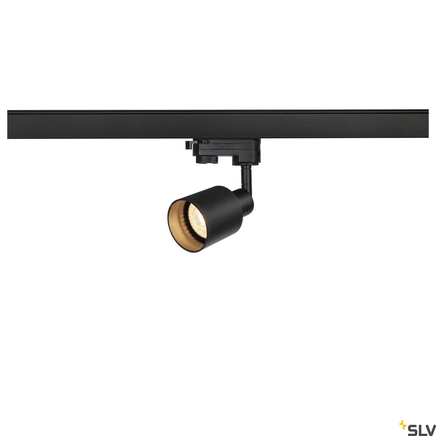 Puri Track Long, 3-fas svart - SLV | Bellalite Puri Track Long, 3-fas svart - SLV | Bellalite