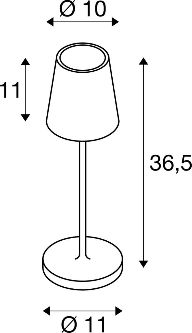 VINOLINA TWO, table lamp, battery-poweRöd, IP65, 2200/2700/3000K, TOUCH, Röd - SLV | Bellalite VINOLINA TWO, table lamp, battery-poweRöd, IP65, 2200/2700/3000K, TOUCH, Röd - SLV | Bellalite