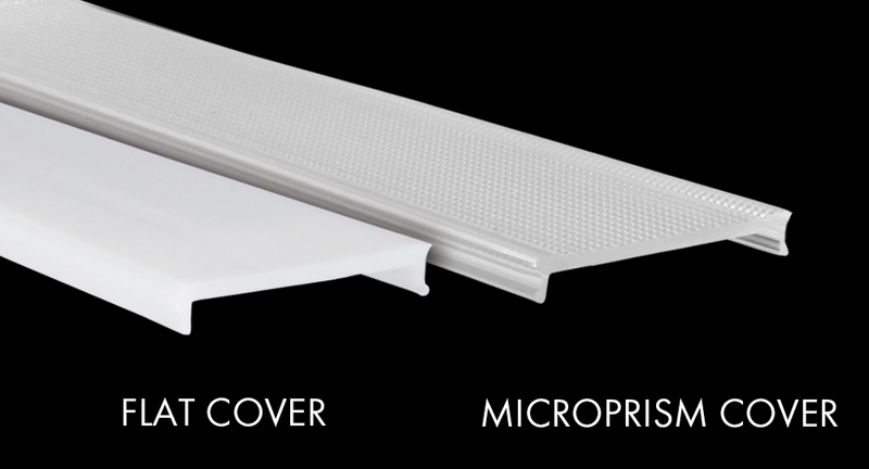 Plastic Cover SQ-Line Flat, 5m Opal - PROLED | Bellalite