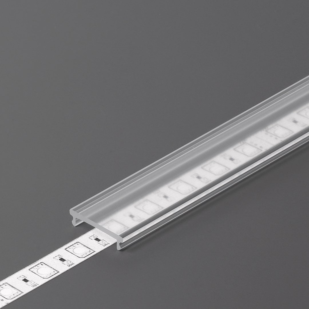 Topmet Täcklock F 7510936 Transparent, L=1m - TOPMET | Bellalite