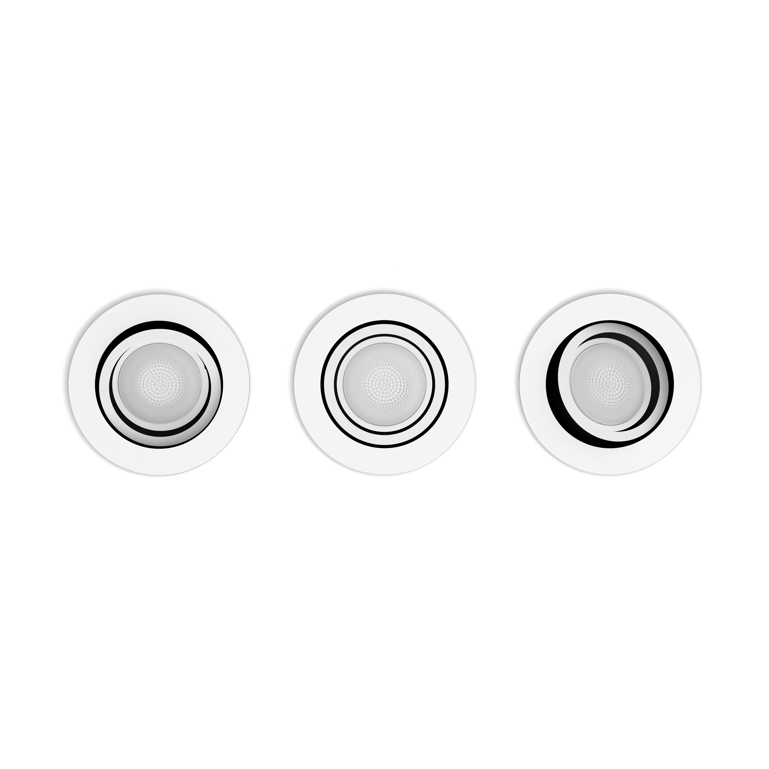 Philips Hue Milliskin Downlight White Ambience x3 - Philips Hue | Bellalite