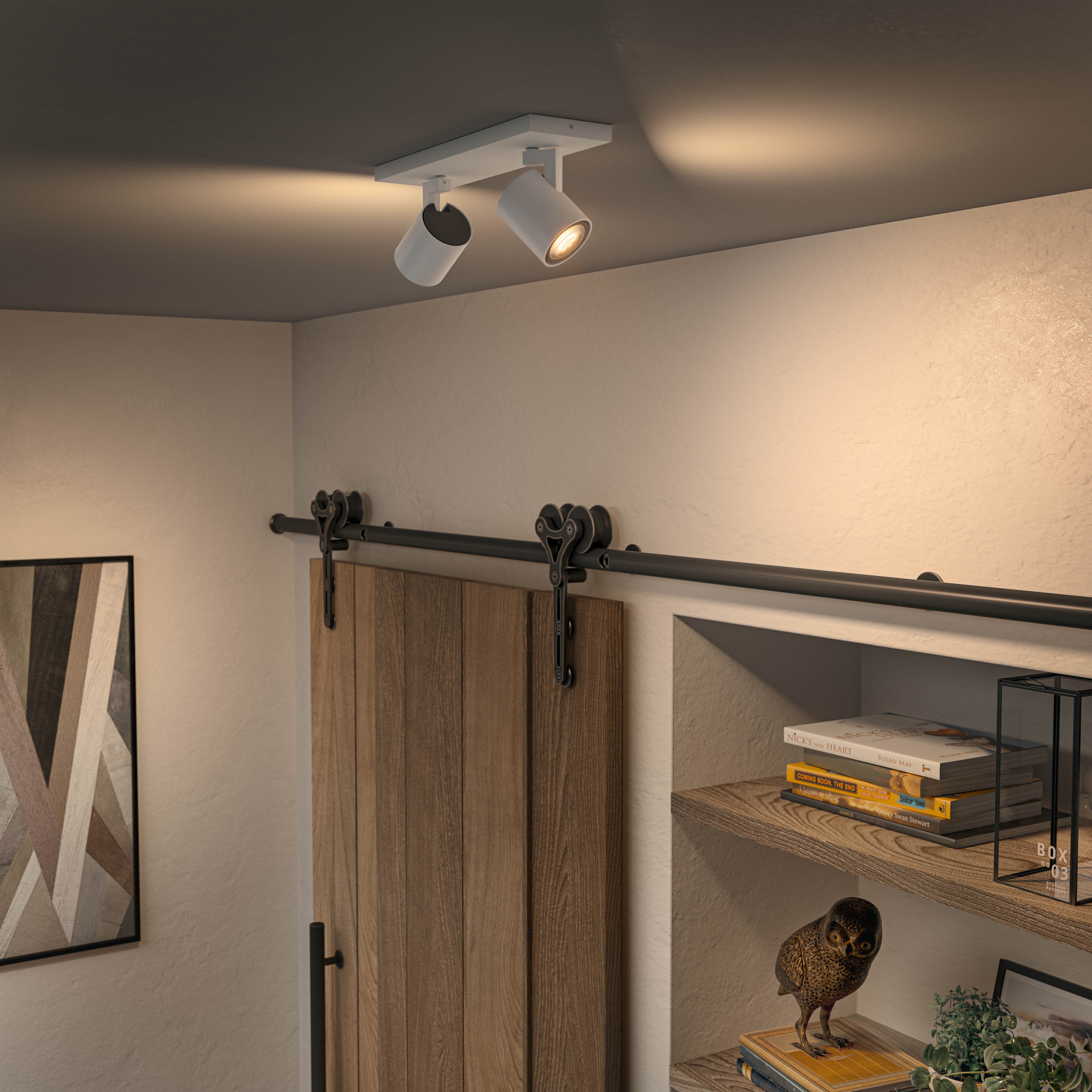Philips Hue Runner Dubbel White Ambience + Switch - Philips Hue | Bellalite
