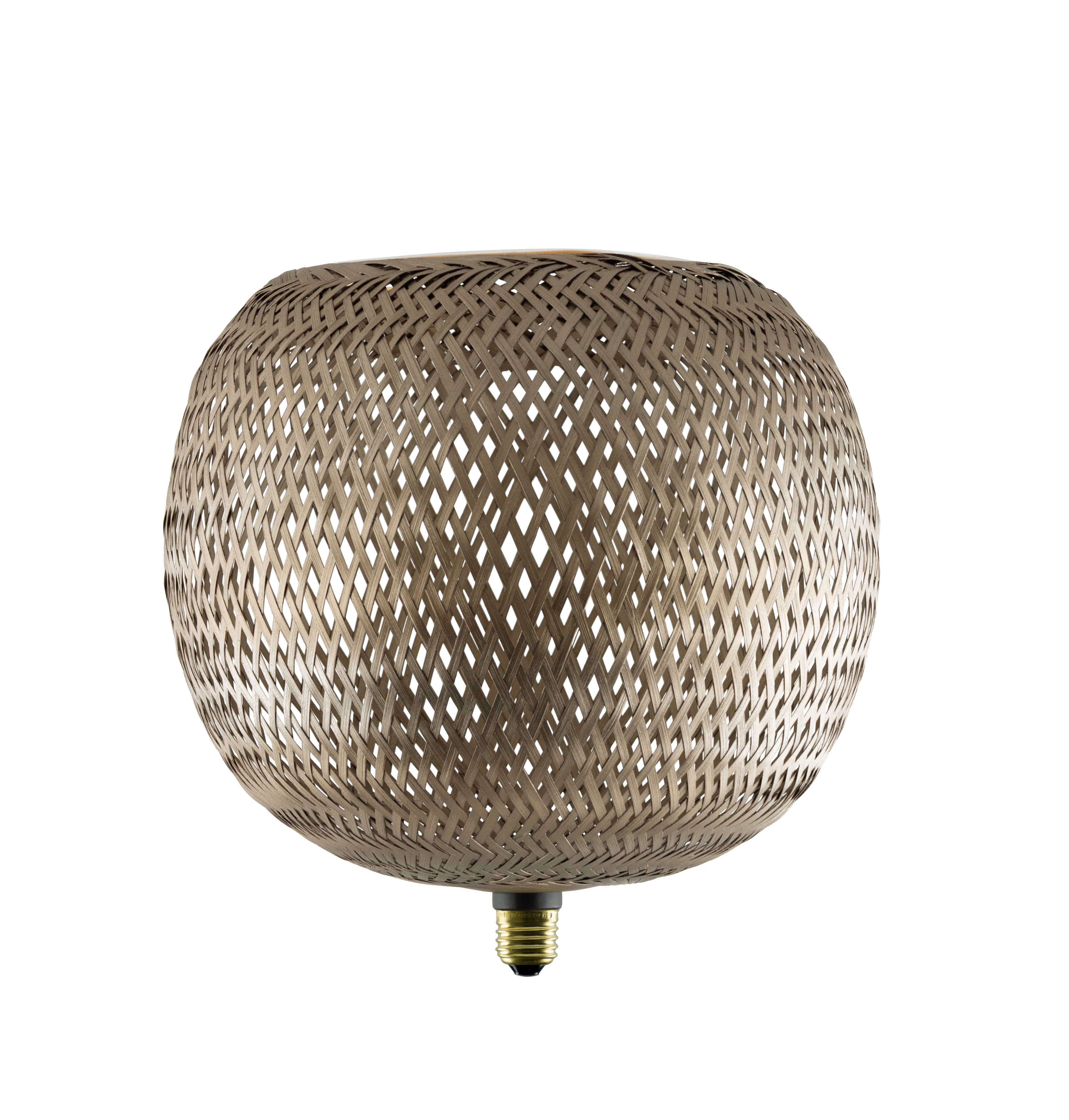 Segula Floating Line LED Bamboo Globe 300 Brons E27 5W 350lm 2200K - Segula | Bellalite Segula Floating Line LED Bamboo Globe 300 Brons E27 5W 350lm 2200K - Segula | Bellalite