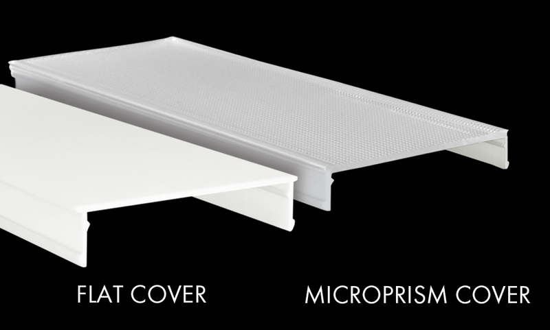 Plastic Cover XL-Line Flat, 5m Frost - PROLED | Bellalite