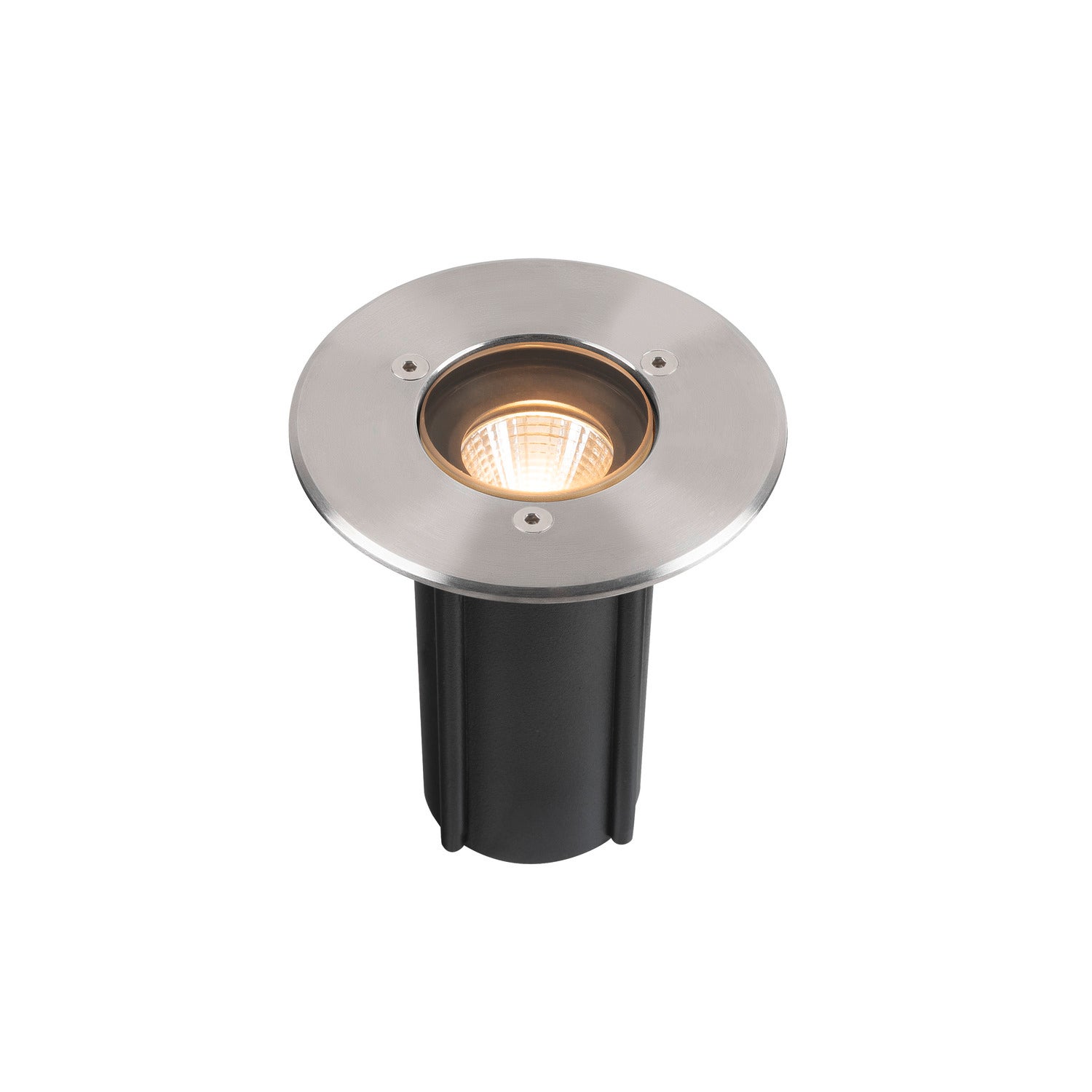 DASAR® S, recessed floor light, round, 4W, 3000K, 24°, IP67, cylindrical, Antracit  - SLV | Bellalite