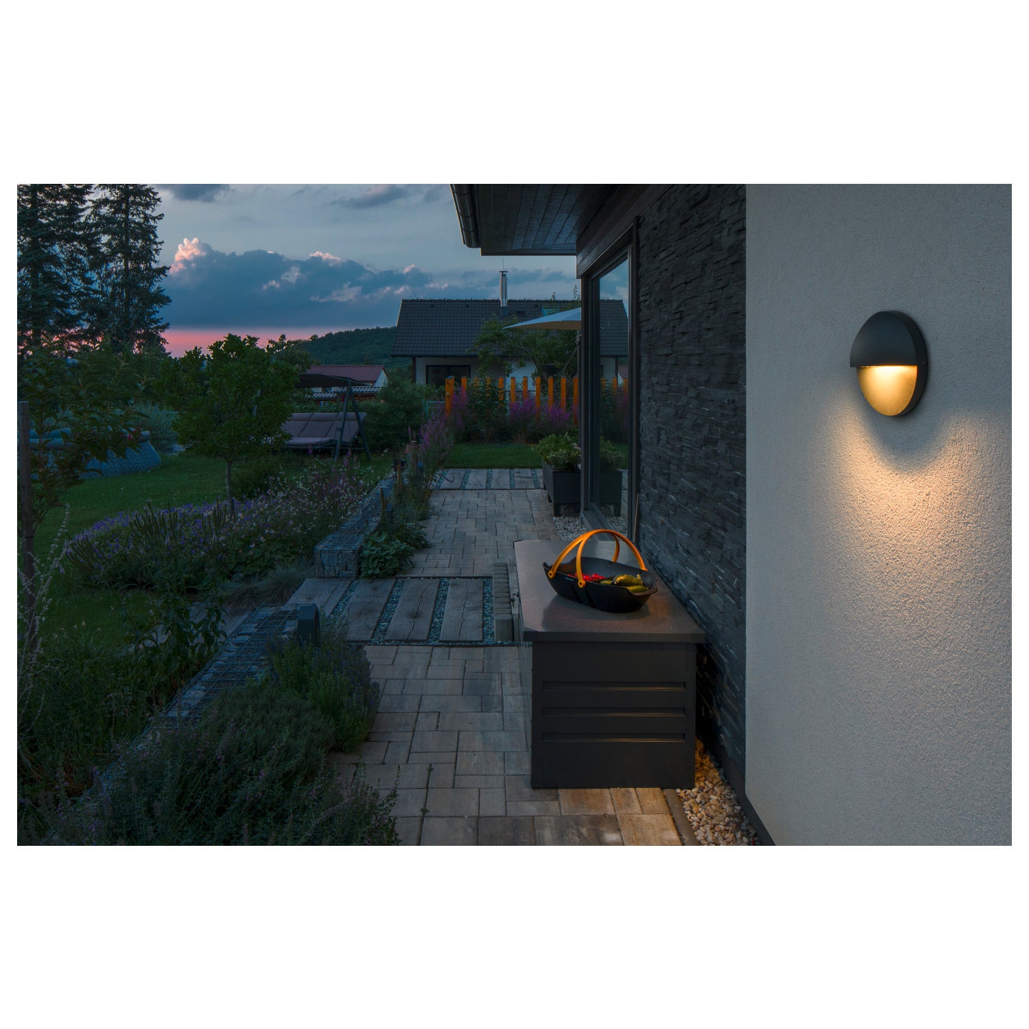 LID II, wall-mounted light, 2700/3000K, 15W, PHASE, 100°, Antracit  - SLV | Bellalite