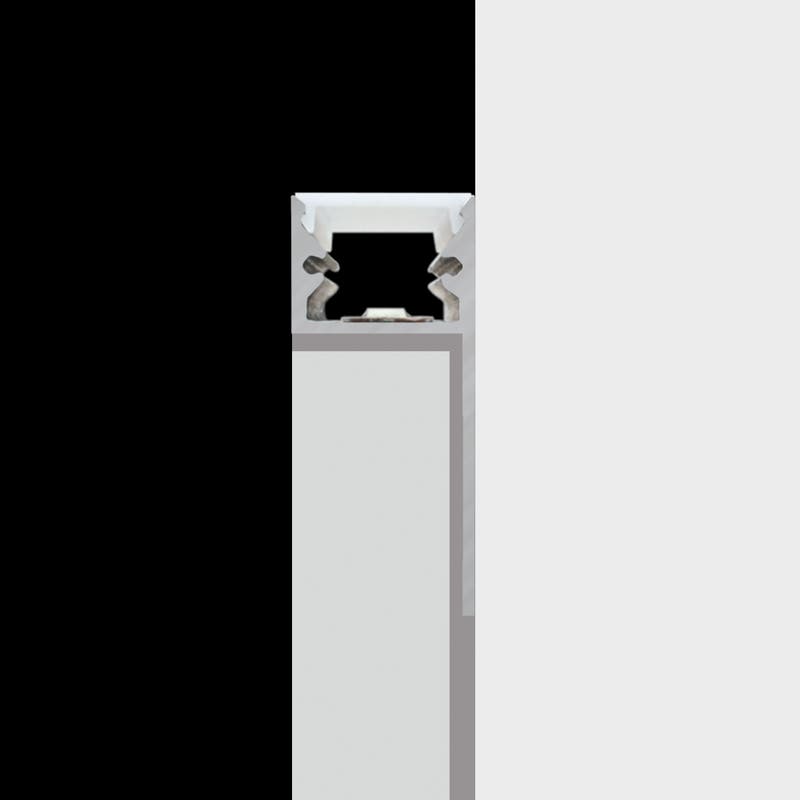 Aluminiumprofil S-Line Tiles Top, 2m Alu - PROLED | Bellalite Aluminiumprofil S-Line Tiles Top, 2m Alu - PROLED | Bellalite