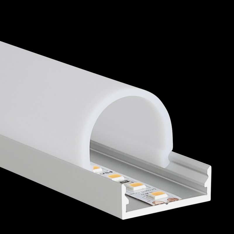Aluminiumprofil M-Line Extra Low, 2m - PROLED | Bellalite Aluminiumprofil M-Line Extra Low, 2m - PROLED | Bellalite