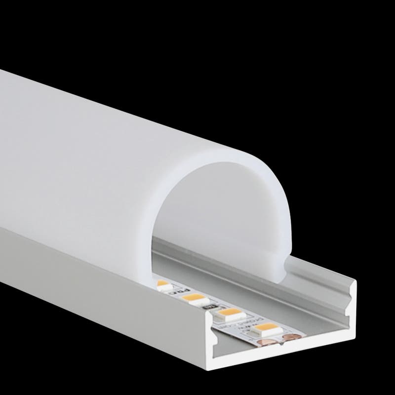 Aluminiumprofil M-Line Extra Low, 2m - PROLED | Bellalite Aluminiumprofil M-Line Extra Low, 2m - PROLED | Bellalite