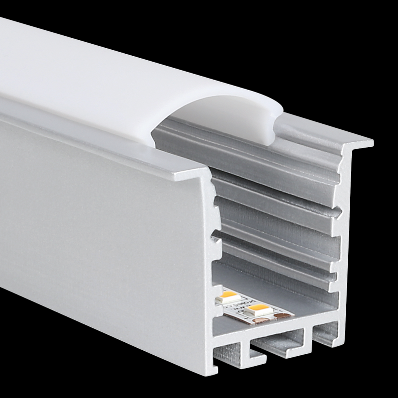 Aluminiumprofil M-Line Rec 24 ST, 2m - PROLED | Bellalite