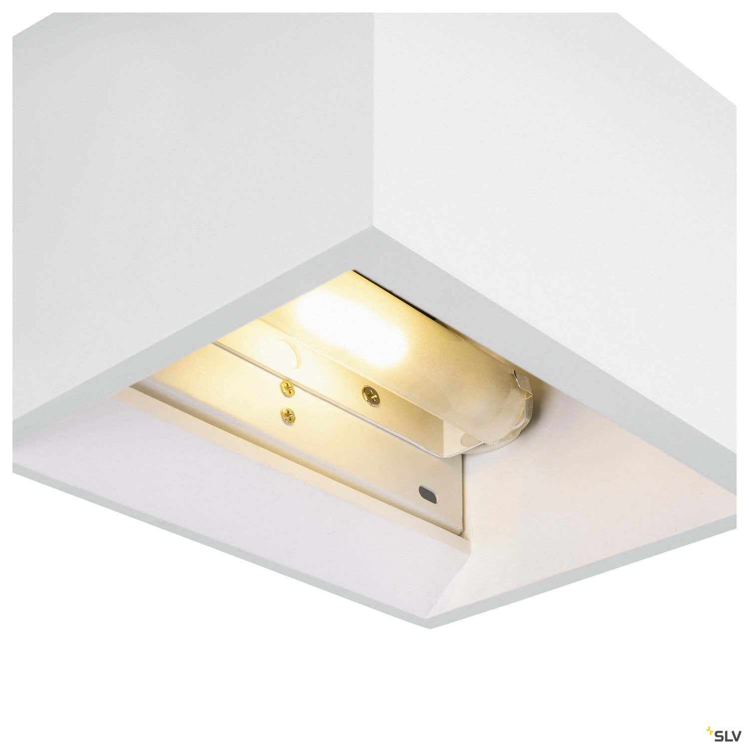 PLASTRA QT-DE12 WL, Indoor wall light, white - SLV | Bellalite PLASTRA QT-DE12 WL, Indoor wall light, white - SLV | Bellalite