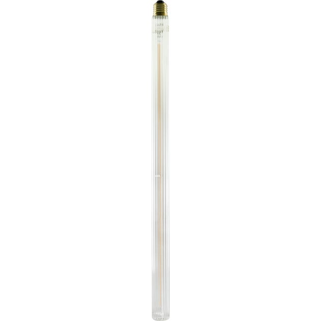 Segula Soft Line LED Long Tube Klar Rippled E27 5W 350lm 2200K - Segula | Bellalite Segula Soft Line LED Long Tube Klar Rippled E27 5W 350lm 2200K - Segula | Bellalite