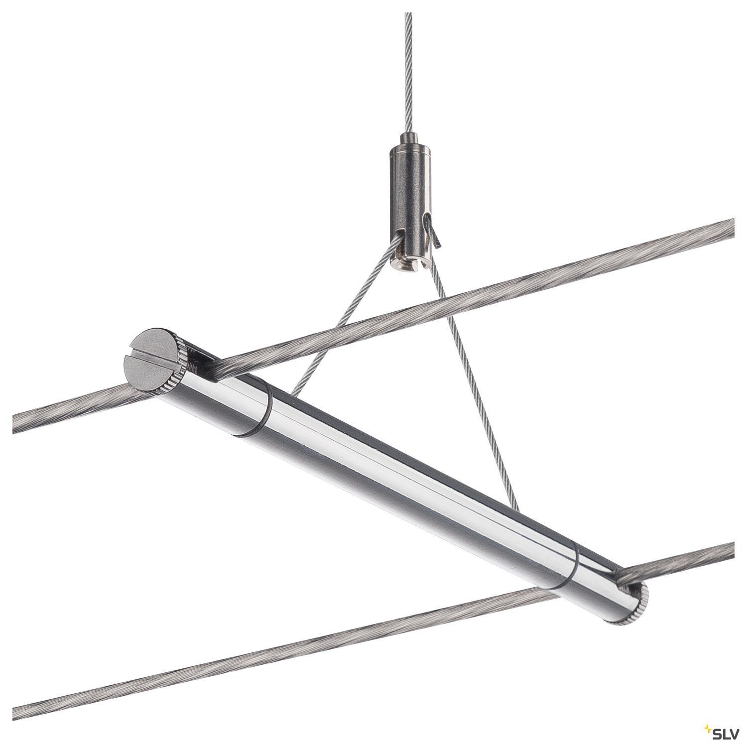 TENSEO Upphängningsset 2m, krom  - SLV | Bellalite
