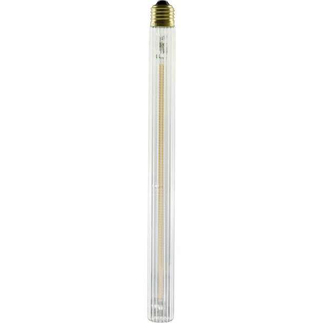 Segula Soft Line LED Long Tube Klar Rippled E27 4,5W 300lm 2200K - Segula | Bellalite Segula Soft Line LED Long Tube Klar Rippled E27 4,5W 300lm 2200K - Segula | Bellalite