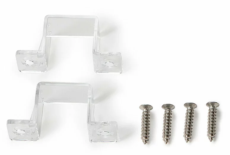 Flex Strip Wall Bracket Transparent Tranparent - PROLED | Bellalite