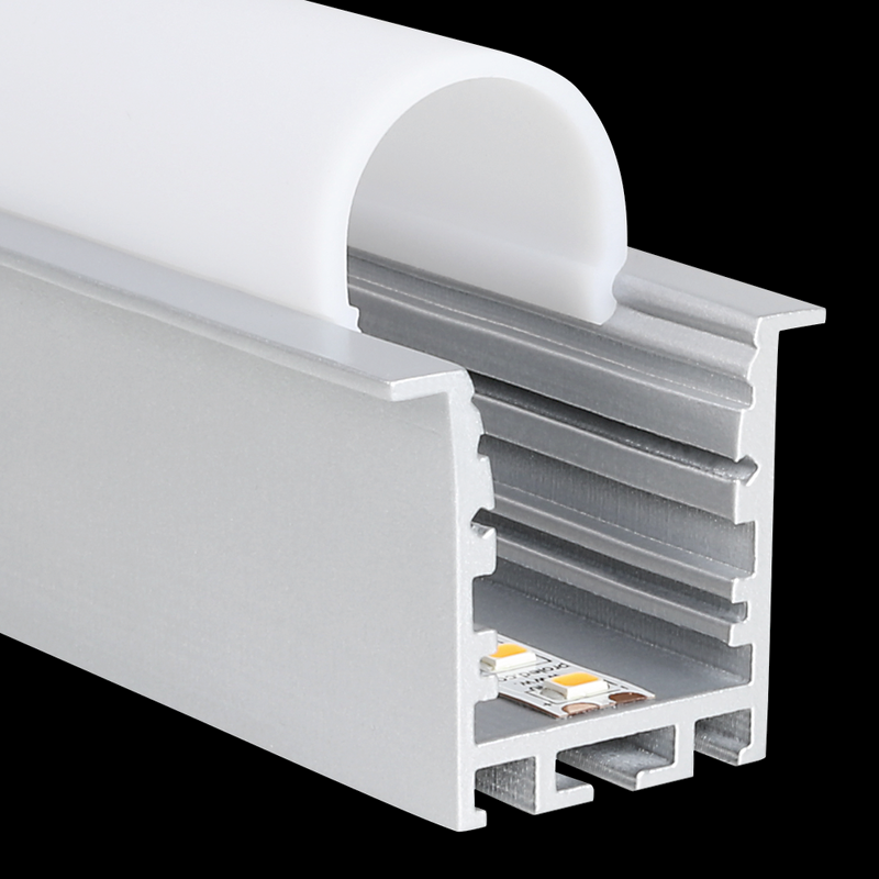 Aluminiumprofil M-Line Rec 24 ST, 3m - PROLED | Bellalite