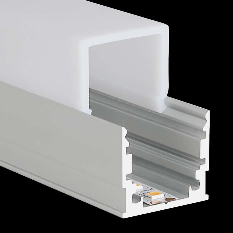 Aluminiumprofil M-Line Standard, 2m - PROLED | Bellalite Aluminiumprofil M-Line Standard, 2m - PROLED | Bellalite