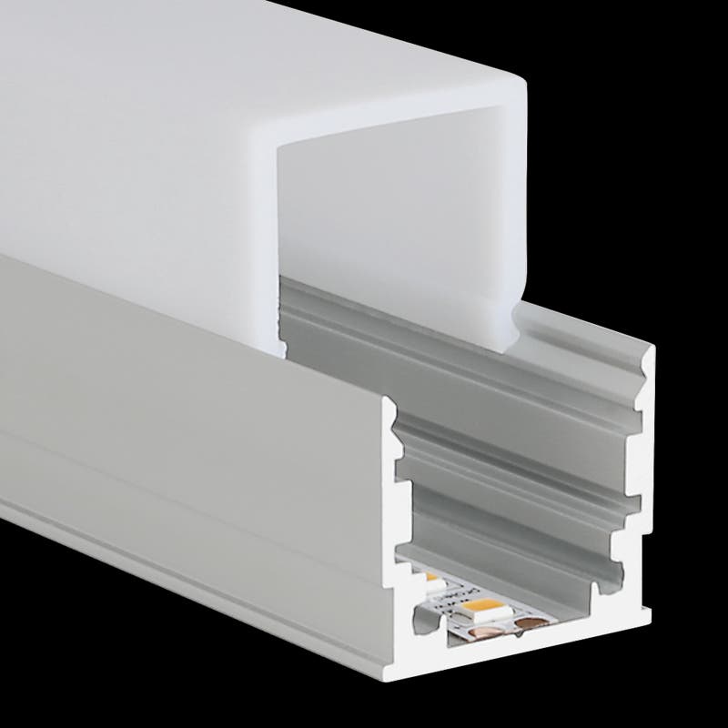 Aluminiumprofil M-Line Standard, 2m - PROLED | Bellalite Aluminiumprofil M-Line Standard, 2m - PROLED | Bellalite