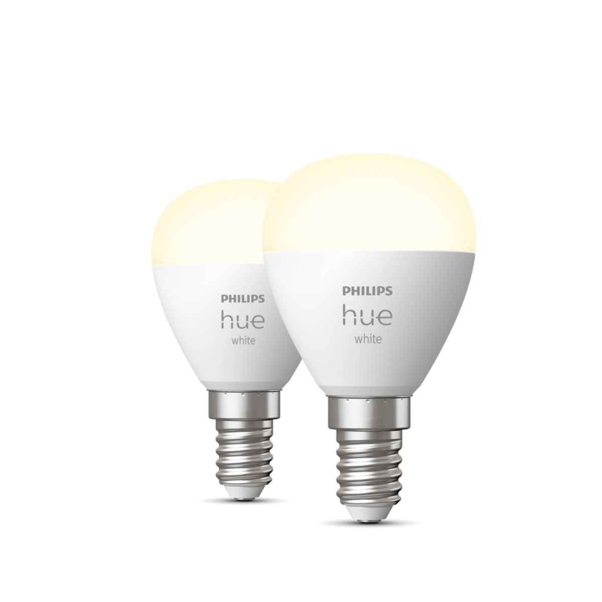 Philips Hue Klot White E14 2-pack 5,7W 2700K - Philips Hue | Bellalite