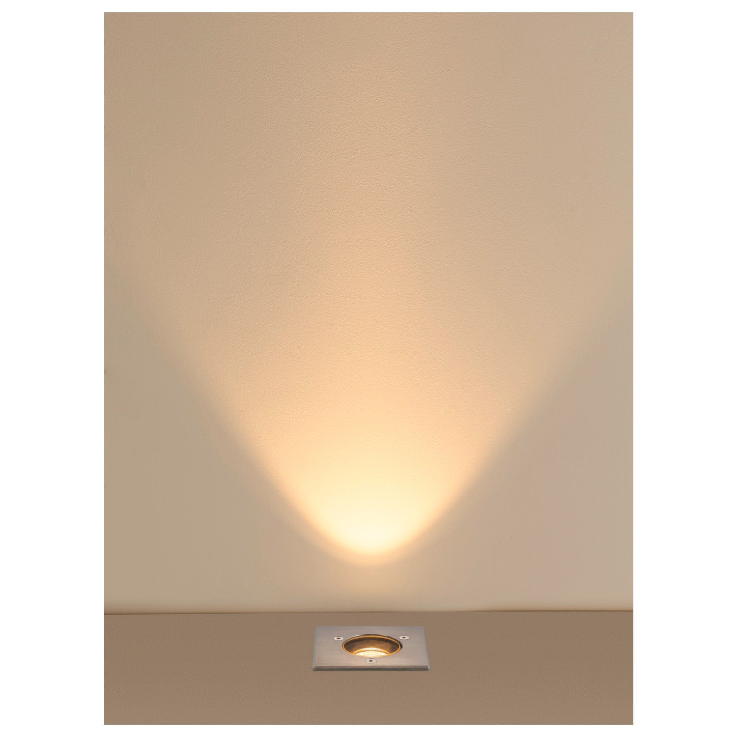 DASAR® S, recessed floor light, square, 4W, 3000K, 24°, IP67, cylindrical, Antracit  - SLV | Bellalite