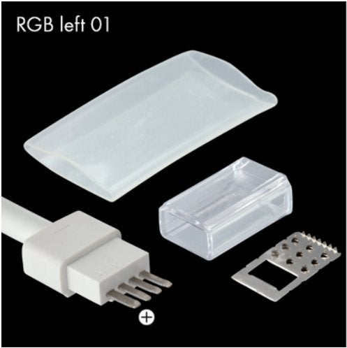 Anslutning IP40 Flex Strip Xtreme RGB Vänster 01 - PROLED | Bellalite