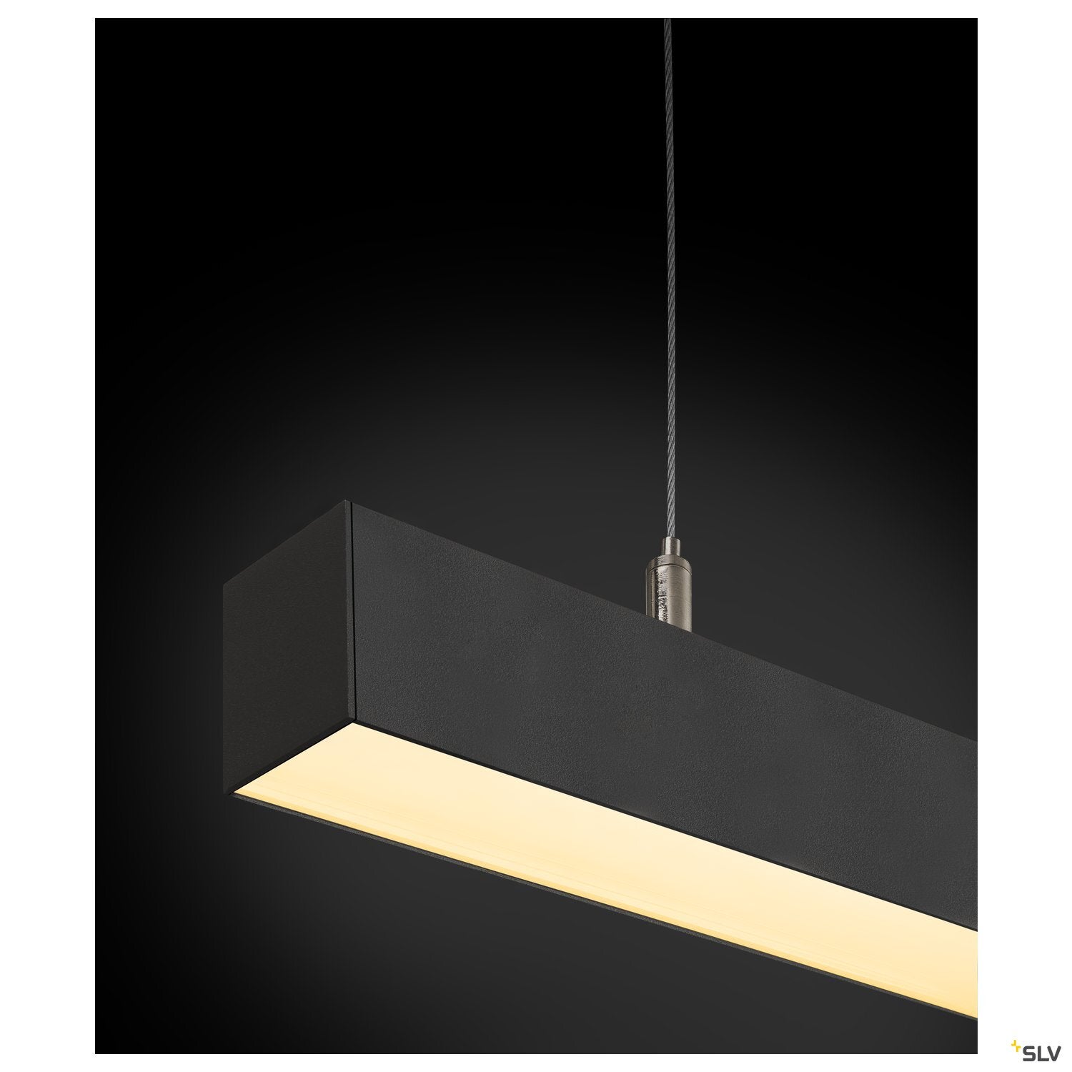 Q-LINE® DALI SINGLE PD black 3000K NEW Svart - SLV | Bellalite
