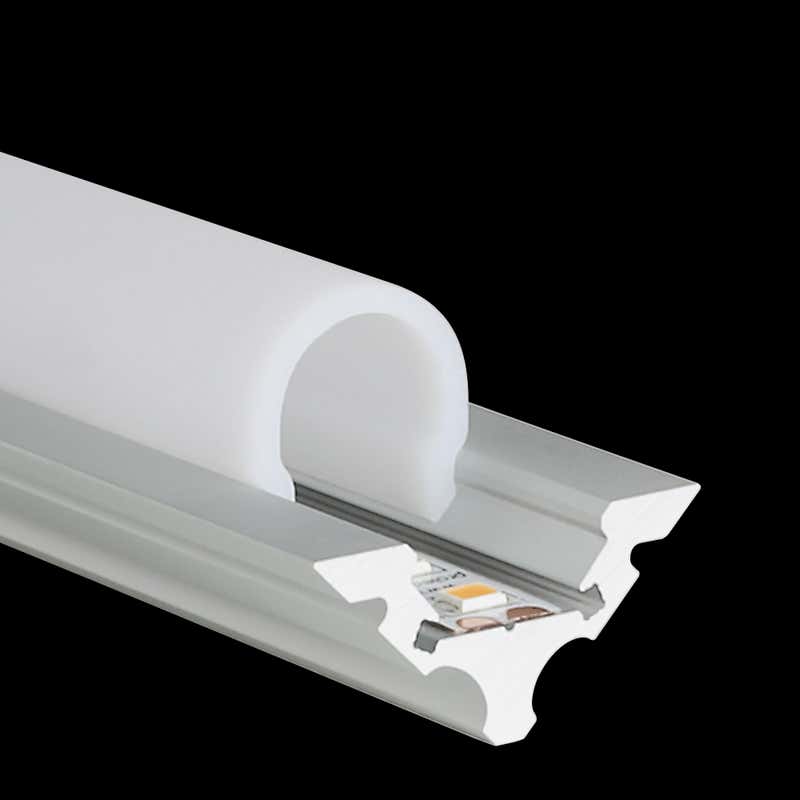 Aluminiumprofil S-Line Corner, 2m Alu - PROLED | Bellalite Aluminiumprofil S-Line Corner, 2m Alu - PROLED | Bellalite