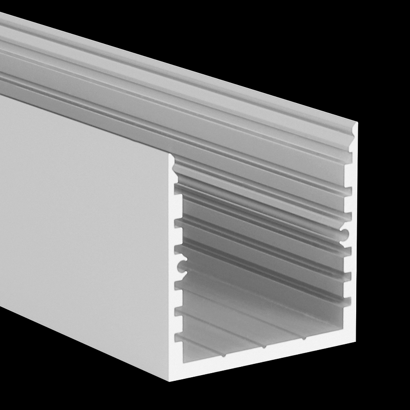 Aluminiumprofil SQ-Line Standard, 3m Vit - PROLED | Bellalite