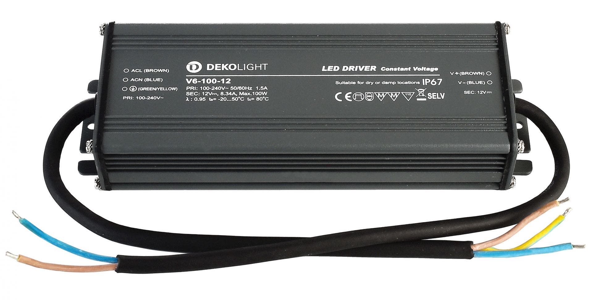 Deko-Light V6-100-12 12V 100W IP67 - Deko-Light | Bellalite Deko-Light V6-100-12 12V 100W IP67 - Deko-Light | Bellalite