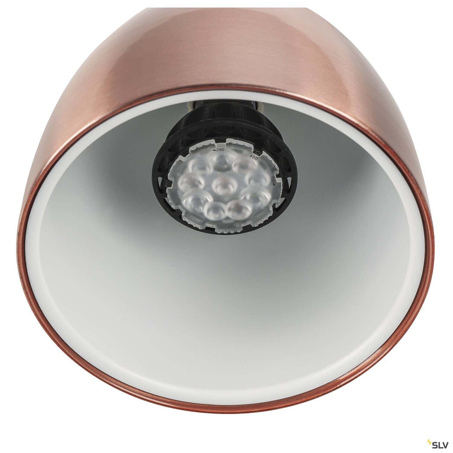 1~ PARA CONE 14 QPAR51 1-circuit system luminaire - SLV | Bellalite 1~ PARA CONE 14 QPAR51 1-circuit system luminaire - SLV | Bellalite