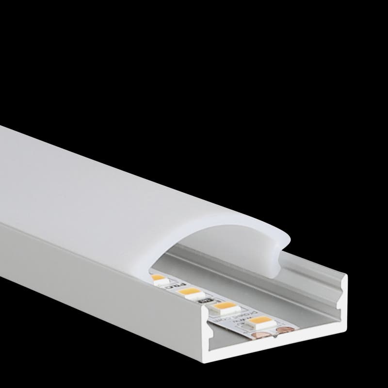 Aluminiumprofil M-Line Extra Low, 2m - PROLED | Bellalite Aluminiumprofil M-Line Extra Low, 2m - PROLED | Bellalite
