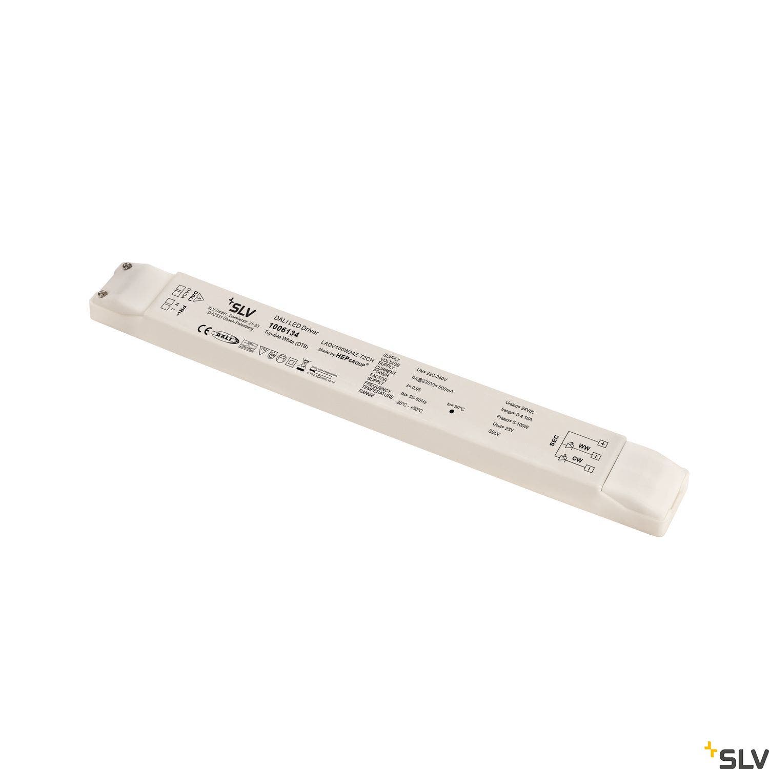 SLV Drivdon 24V 100W DALI 2-Ch Tunable White - SLV | Bellalite SLV Drivdon 24V 100W DALI 2-Ch Tunable White - SLV | Bellalite