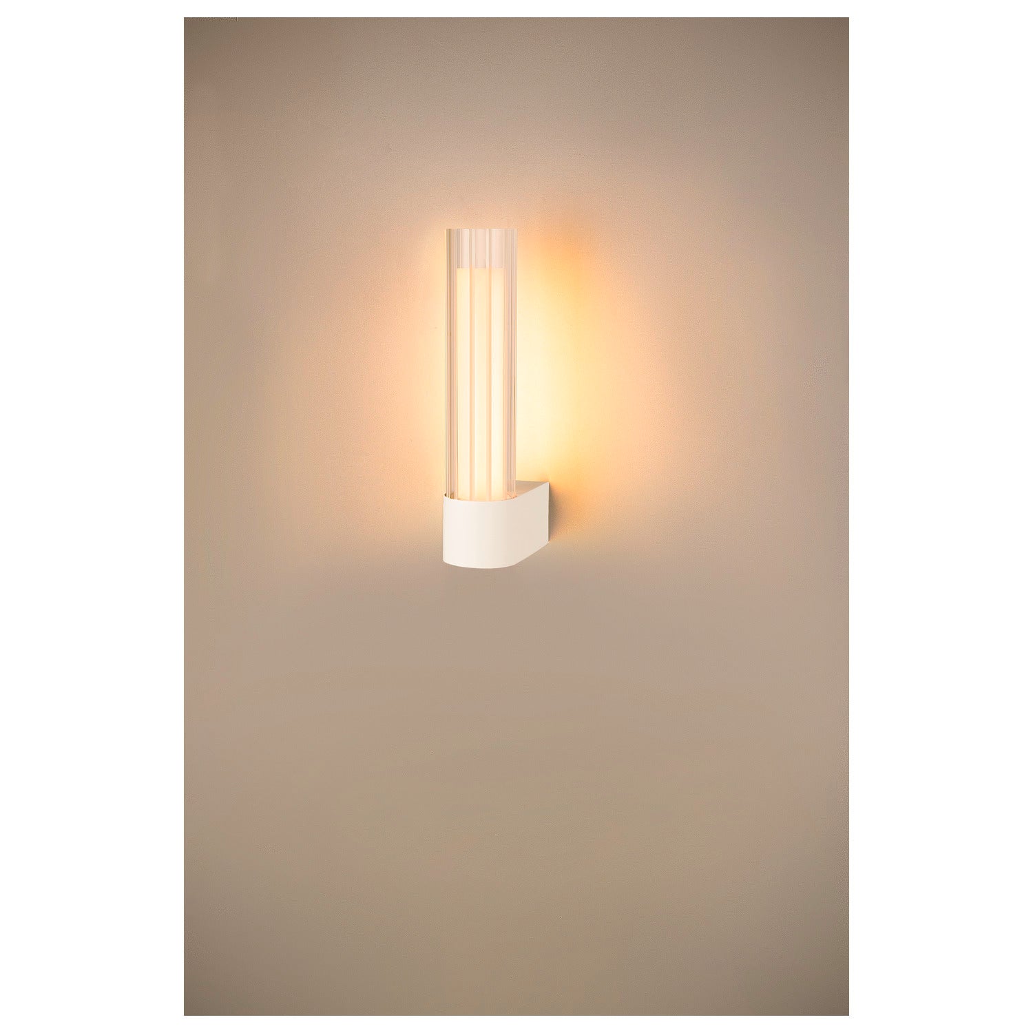 LYGANT single, wall-mounted light, 3000K, 8W, Vit  - SLV | Bellalite