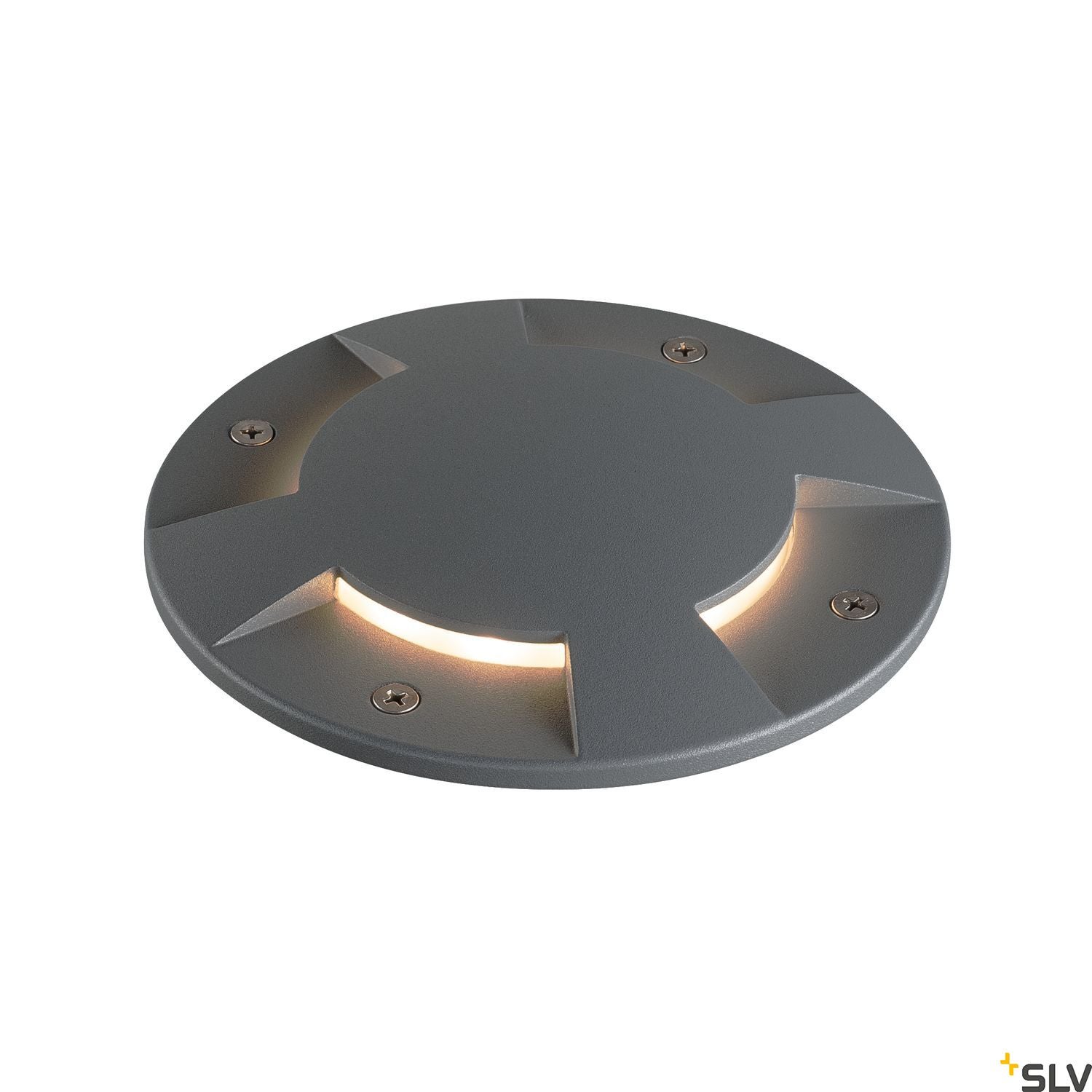 BIG PLOT COVER 4 outlets antracit - SLV | Bellalite