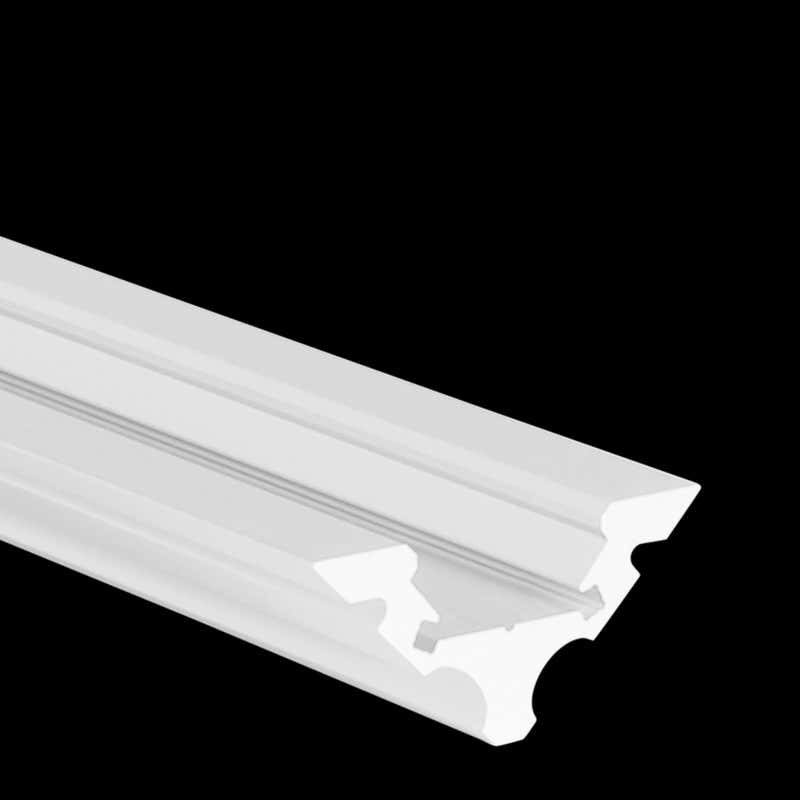 Aluminiumprofil S-Line Corner, 2m Alu - PROLED | Bellalite Aluminiumprofil S-Line Corner, 2m Alu - PROLED | Bellalite