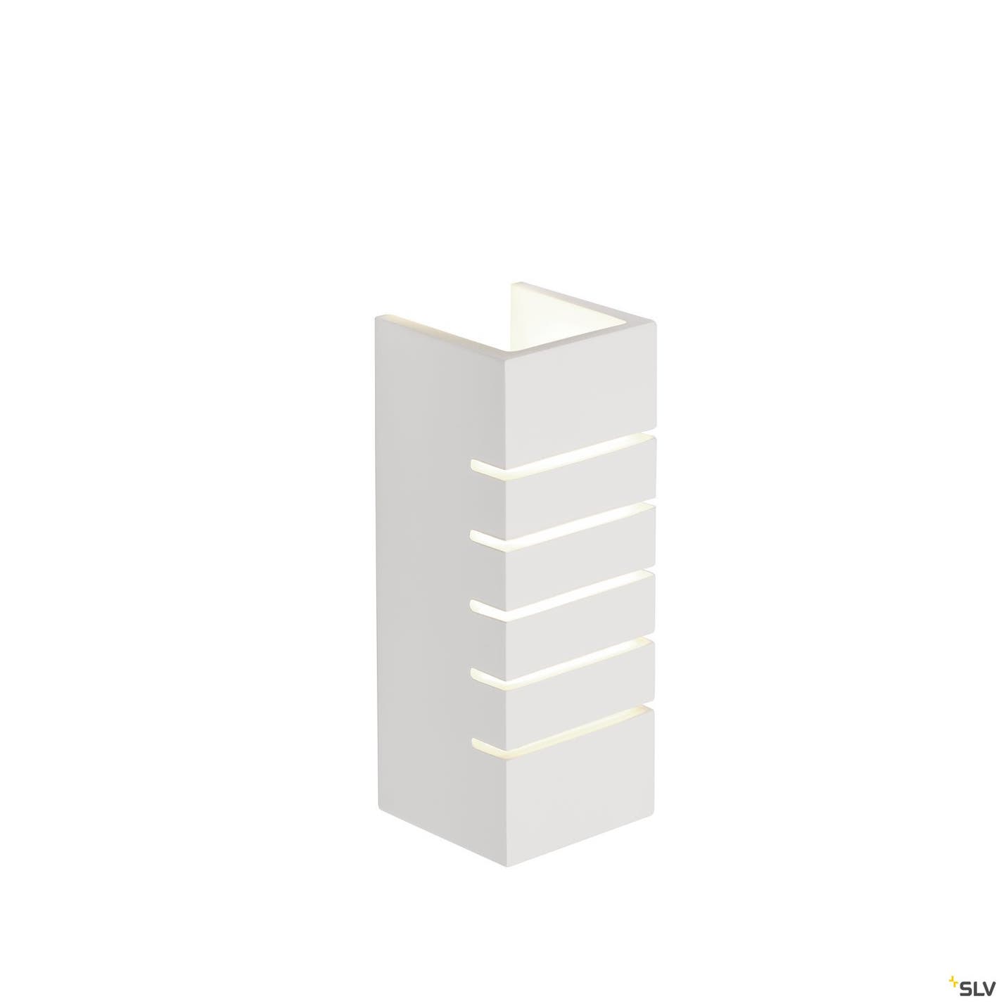 Gipsarmatur för vägg GL 100 Slot E14 - SLV | Bellalite Gipsarmatur för vägg GL 100 Slot E14 - SLV | Bellalite