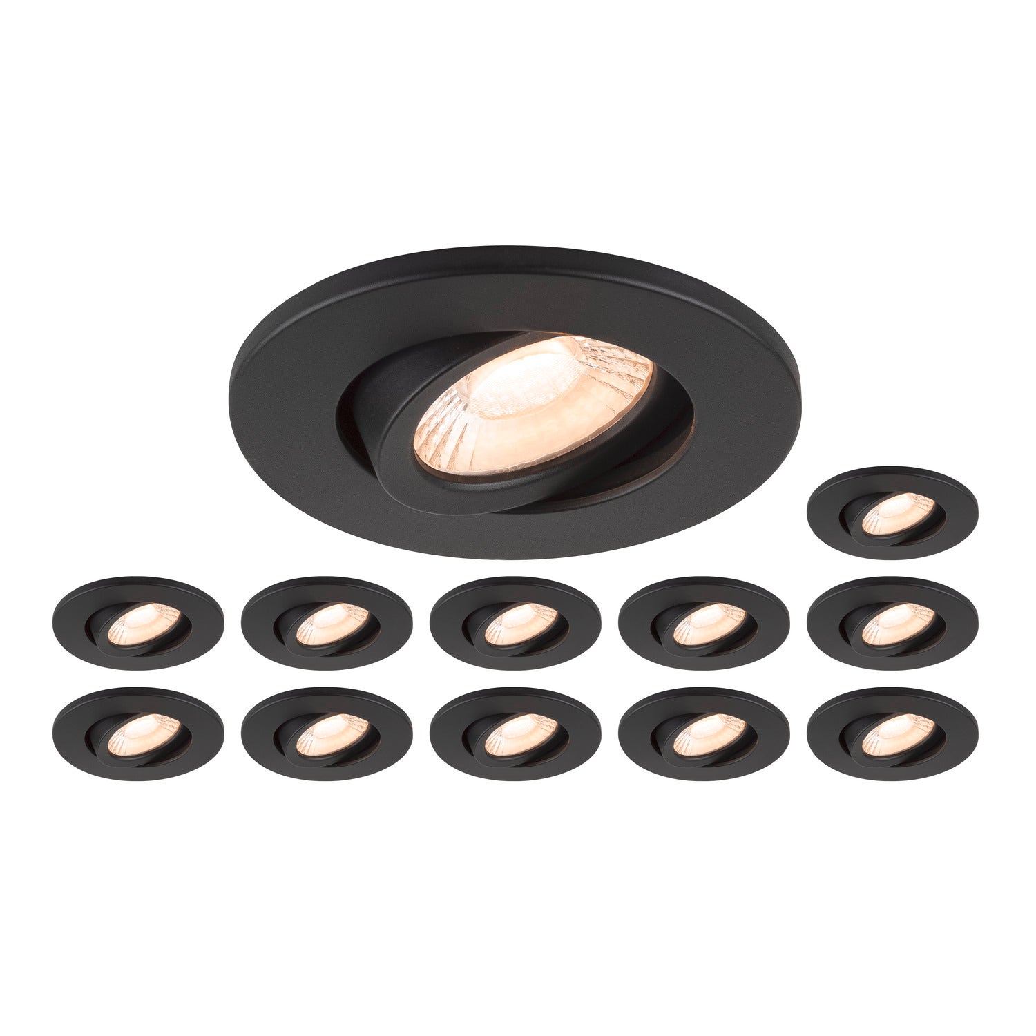 UNIVERSAL DOWNLIGHT Multipack IP20 Svart - SLV | Bellalite