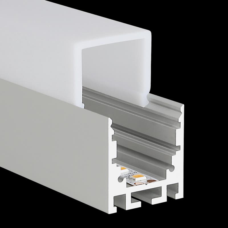 Aluminiumprofil M-Line Standard 24, 2m - PROLED | Bellalite Aluminiumprofil M-Line Standard 24, 2m - PROLED | Bellalite